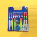 Set pcs vertical buoy sea fishing floats assorted size for most type of angling with