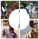 Cm cm leather horsewhips equestrian horseback riding whips lash supplies portable lightweight durable accessories tool
