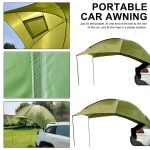 Car tail tent ourdoor awning waterproof tent shade ultralight awning canopy sunshade outdoor camping tent for