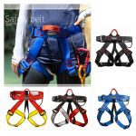 Half body climbing harness waist safety harness for mountaineering rock climbing rappelling tree climbing strap