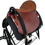 Horse riding saddle pad full set horseback riding accessories equipments genuine leather synthetic saddle real cowhide