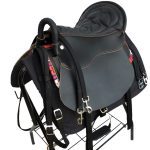 Horse riding saddle pad full set horseback riding accessories equipments genuine leather synthetic saddle real cowhide