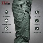 Tactical cargo pants men outdoor waterproof swat combat military camouflage trousers casual multi pocket pants male
