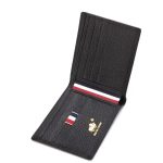 Bison denim genuine leather men belt wallet gift set business automatic belt card holder cow leather