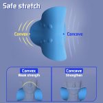 Cervical spine stretch gravity muscle relaxation traction neck stretcher shoulder massage pillow relieve pain spine correction