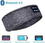 Wireless bluetooth earphone sleeping band headphone music headphones soft elastic comfortable music headset can hands free