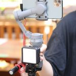 Ulanzi vl mini led video light dimmable vlog light with cold shoe mount mic built