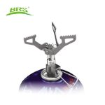 Brs outdoor gas stove camping gas burner portable mini titanium stove survival furnace pocket picnic gas