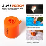 Giga pump mini air pump for mattress mat camping outdoor portable electric inflator swimming