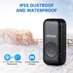 Kerui m outdoor wireless doorbell waterproof smart home door bell chime kit led flash security alarm