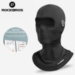 Rockbros cycling mask summer uv protection balaclava glasses face breathable hole men women quick drying bicycle