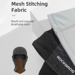 Rockbros cycling mask summer uv protection balaclava glasses face breathable hole men women quick drying bicycle